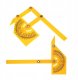 Plastic. protractor "CONDOR" 90 x 150 mm 6