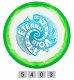 Discgolf DISCMANIA Midrange Driver S-LINE MD4 ETERNAL VOID White/Green 5/4/0/3 2