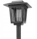 Lampa owadobójcza solarna UV latarenka wbijana ogrodowa na komary 2