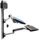 Ergotron LX - Befestigungskit (CPU-Halter, Maushalterung, 2 Schienenabdeckungen, Tastaturarm, 2 Kabelkanale, Handgelenkkissen, Wandschiene 10", Wandschiene 34", Display-Befestigung, Mauspad) - fur LCD-Display / PC-Ausrustung - kleiner CPU-Halter - Sc 1