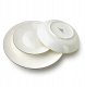 LEA SIMPLE Komplet obiadowy 18czczarny pasek 3