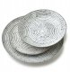 STRIPES GREY Komplet obiadowy 18cz.27/19/20cm miska 550ml 2