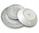 STRIPES GREY Komplet obiadowy 18cz.27/19/20cm miska 550ml 3