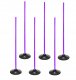 Tor przeszkód slalomowy 160cm laski + podstawa 1,5kg Fioletowy 1