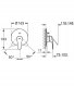 Grohe jednouchwytowa bateria wannowa Eurosmart czarny mat 194502433 5