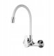 Invena bateria kuchenna ścienna Verso, biały/chrom BC-82-E2S-L 1
