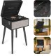 Gramofon stojący Audizio Fremont BT czarny one size 1