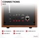 Radio internetowe DAB+/FM BT WIFI Canzo Audizio ciemne drewno one size 24