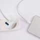 Forever ładowarka sieciowa PD QC TC-07-30AC 1x USB-C 1x USB 30W biała 4