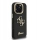 Etui Guess PU Grained 4G Logo Stand do iPhone 16 Pro | Czarne | Styl i funkcjonalność 4