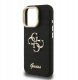 Etui Guess PU Grained 4G Logo Stand do iPhone 16 Pro | Czarne | Styl i funkcjonalność 5