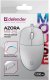 Mysz przewodowa AZORA MB-241 1200 DPI biała podświetlenie Defender 3
