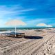 Parasol plażowy z pokrowcem, składany parasol do ogrodu, beżowy UNIWERSALNY 10