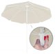 Parasol plażowy z pokrowcem, składany parasol do ogrodu, beżowy UNIWERSALNY 2