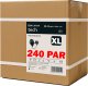 Rękawice Robocze MERCATOR Tech Black+Black PU - 240 Par (10 - XL) 1