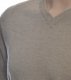 Sweter męski wełniany w szpic z wełny niegryzący XL beż 1703 1
