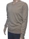 Sweter męski wełniany w szpic z wełny niegryzący XL beż 1703 2