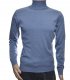 Sweter męski z golfem klasyczny  golf z wełny wełna wełniany XXL 2XL szary 1702 1