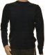 Sweter sweterek męski z kaszmiru i wełny merynosów 2XL XXL granatowy 550 1