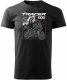 Koszulka motocyklowa z motocyklem na motor Yamaha Tracer 9 900 męska czarna XXL 1