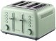 BUYDEEM Toster na 4 kromki, model DT640E, kolor Cozy Greenish, EU 1