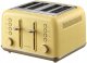 BUYDEEM Toster na 4 kromki, model DT640E, kolor Mellow Yellow, EU 1