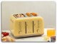 BUYDEEM Toster na 4 kromki, model DT640E, kolor Mellow Yellow, EU 12