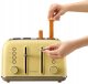 BUYDEEM Toster na 4 kromki, model DT640E, kolor Mellow Yellow, EU 5