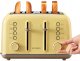 BUYDEEM Toster na 4 kromki, model DT640E, kolor Mellow Yellow, EU 6