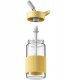 BUYDEEM Szklana butelka ze słomką 500 ml, model CD1017, kolor Mellow Yellow 1