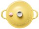 BUYDEEM Emaliowane naczynie żeliwne 3,9L, model CP551, kolor Mellow Yellow 3
