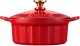BUYDEEM Emaliowane naczynie żeliwne 2,9L, model CP521, kolor Koi Red 1