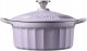 BUYDEEM Emaliowane naczynie żeliwne 2,9L, model CP521, kolor Petal Purple 1