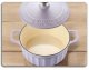 BUYDEEM Emaliowane naczynie żeliwne 2,9L, model CP521, kolor Petal Purple 1
