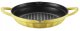 BUYDEEM Emaliowana żeliwna patelnia grillowa 26 cm, model CP553, color Mellow Yellow 1