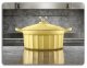 BUYDEEM Emaliowane naczynie żeliwne 2,9L, model CP521, kolor Mellow Yellow 1