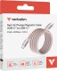 Verbatim USB kabel USB C (M) - USB C (M), 100W, 1.2m, magnetyczny, r�owy, box, 31857 4