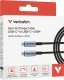 Verbatim USB kabel USB C (M) - USB C (M), 240W, 1.2m, czarny, box, 31847 5