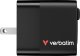 Verbatim, �adowarka GaN USB 3.0, USB C, szara, 65 W, wymienne wtyczki C, G, A, ze zintegrowanym kablem 3