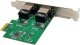 Karta sieciowa Level One Games InLine® Dual Gigabit karta sieciowa, 2x RJ45 1Gb/s, PCIe x1, w tym. blacha slotowa LP 3