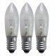 Atsarginės lemputės LED, 0.2W, 23-55V, E10, 3vnt. 1