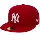 New Era New York Yankees MLB Basic Cap 10011573 Czerwone 7 1/8 5