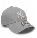 New Era 39THIRTY League Essential New York Yankees MLB Cap 10298279 szary S/M 2