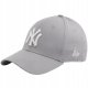 New Era 39THIRTY League Essential New York Yankees MLB Cap 10298279 szary S/M 7