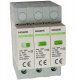 Ogranicznik przepięć Noark 112894 typ II 1200V DC 3 moduły szer. dla nieuziemionych systemów SPD Ex9UEP 20 3P 1