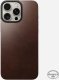 NOMAD Magnetic Horween Leather Back Brown | iPhone 16 Pro Max 2