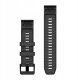 Garmin Ersatzarmband QuickFit 22mm Silikon Graphit 1