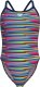 Damski Strój Kąpielowy Women's Arena Racing Stripe Swimsuit Xcr  dress blues rozmiar 30 1