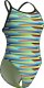 Damski Strój Kąpielowy Women's Arena Racing Stripe Swimsuit Xcr  dress blues rozmiar 42 1