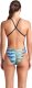 Damski Strój Kąpielowy Women's Arena Racing Stripe Swimsuit Xcr  dress blues rozmiar 42 4